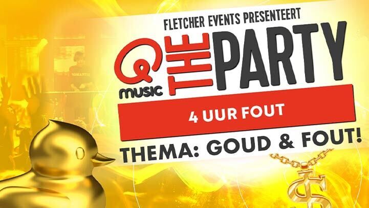 Qmusic the Party komt naar de Zwitsalhal!