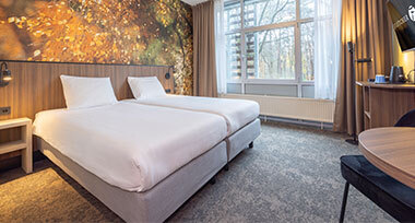 Interieur hotelkamer Fletcher Hotel-Restaurant Apeldoorn