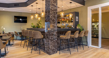 Impressie van de bar van Fletcher Hotel-Restaurant Apeldoorn